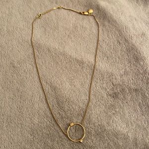 Madewell Geo Circle Adjustable Length Necklace